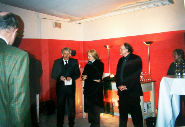 v.l. Richard Kügeler, Bürgermeister Bernd Jostkleigrewe, Marlies Schalück, Hans Schalück, Frau Kindler